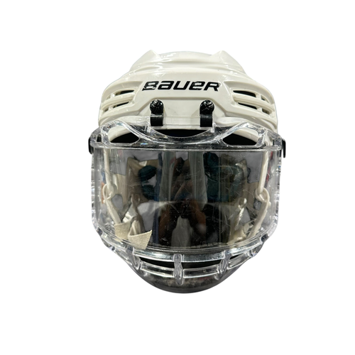 Used Bauer PRODIGY Helmet Cage Combo White SM 11375-S000380037
