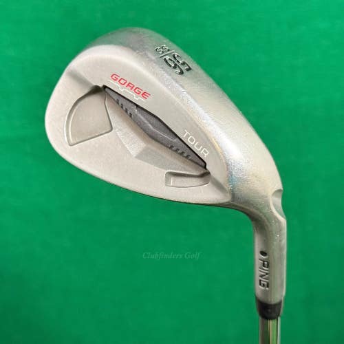 Ping Tour Gorge Black Dot 56-SS 56 Sand Wedge Ping AWT Steel Stiff