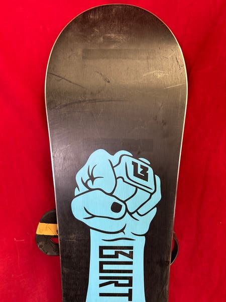 Burton Punch snowboard 13 135cm all mountain snowboard directional