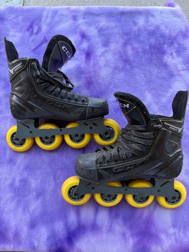 Senior CCM Super Tacks 9350 Inline Skates Regular Width Size 6 (Used)