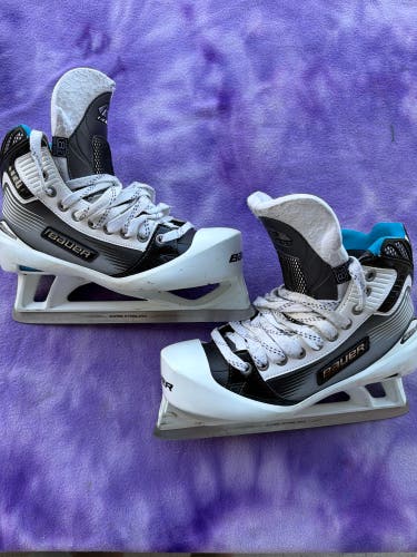 Senior Bauer Reactor 6000 Hockey Goalie Skates 8.5 (Used)