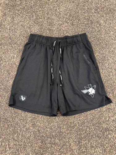Black Bonnyville Pontiacs AJHL Medium Adult Unisex Bauer Shorts (New)