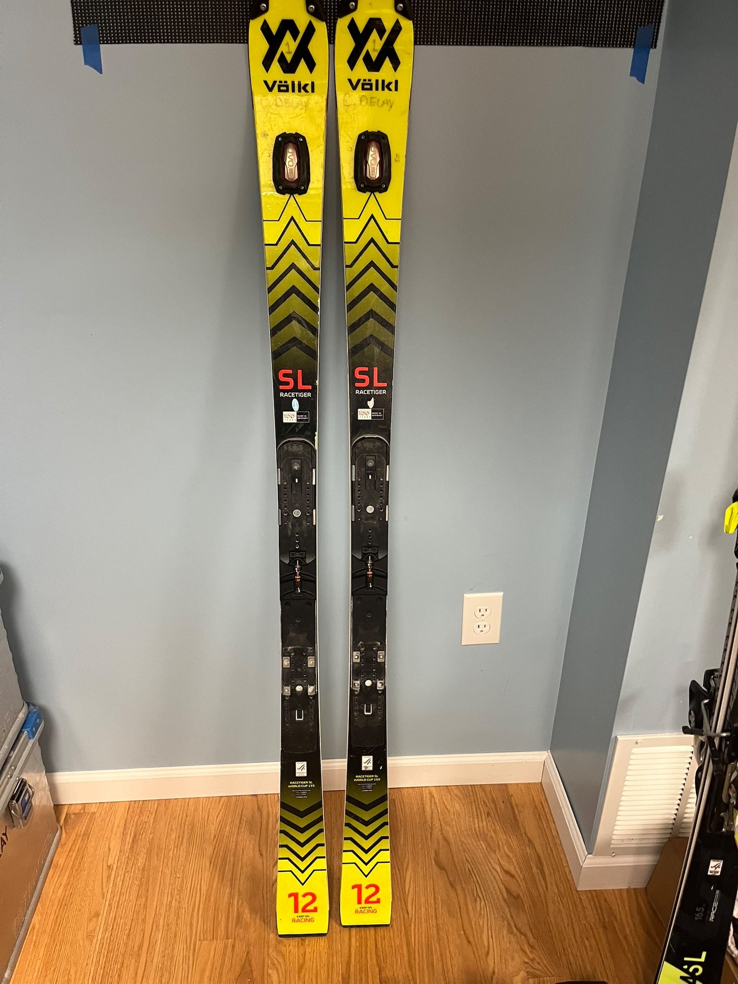 New 165 cm Volkl Racetiger SL Skis | SidelineSwap | Buy and Sell