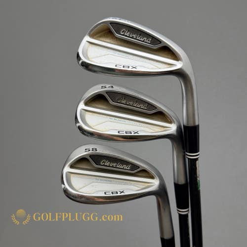 50,54,58 Wedge Set- Cleveland CBX / Graphite, Wedge Flex (3197)