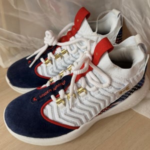 Under Armour Harper 9 Turf USA 4th July Patriotic Shoes Sz 11.5