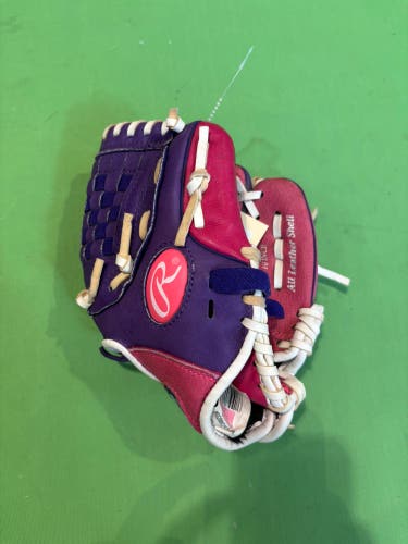 Pink Rawlings Highlight RH Softball Glove 10"