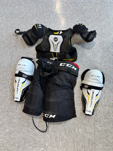 Youth CCM Starter Kit | Medium/Large (Does not include gloves or elbow pads)