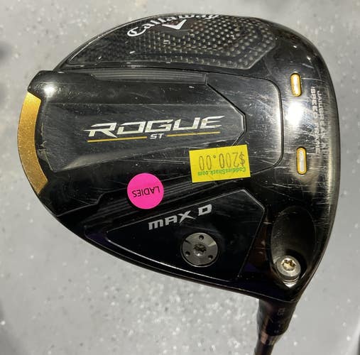 Callaway ROGUE MAX-D 10.5 Driver 43.5" PROJECT-X CYPHER FORTY 4.0 Ladies Flex
