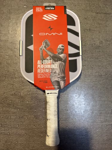 Selkirk Omni Chalk/White Elongated 16mm Pickleball Paddle | **READ DESCRIPTION**