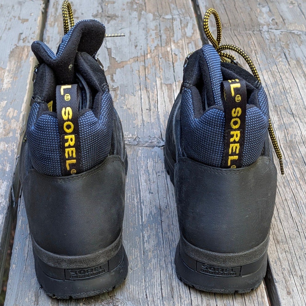 Vintage Sorel Hiking Boots Black Made in Canada Chunky  display picture 1