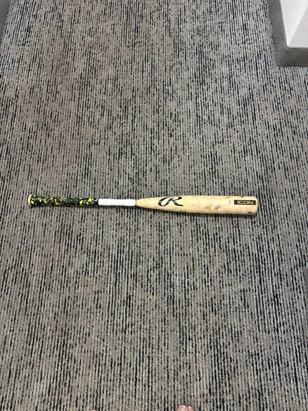 2025 Rawlings Icon Composite BBCOR Certified Bat (-3) 30 oz 33" (Used)