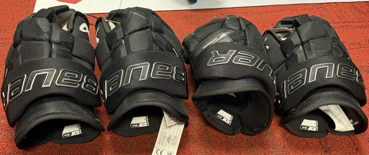 *BRAND NEW PRO SHOP SALE* Bauer Supreme Mach 15' Gloves-Black