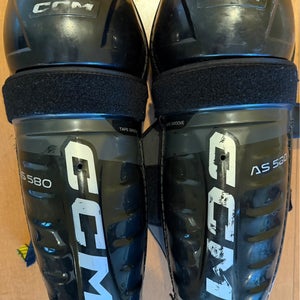 Senior CCM Tacks AS 580 14" Shin Pads (Used)
