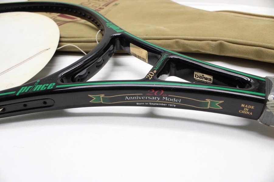 NOS* PRINCE GRAPHITE OS 20TH ANNIVERSARY TENNIS RACQUET (4 1/4
