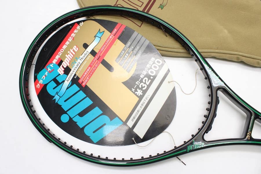 NOS* PRINCE GRAPHITE OS 20TH ANNIVERSARY TENNIS RACQUET (4 1/4