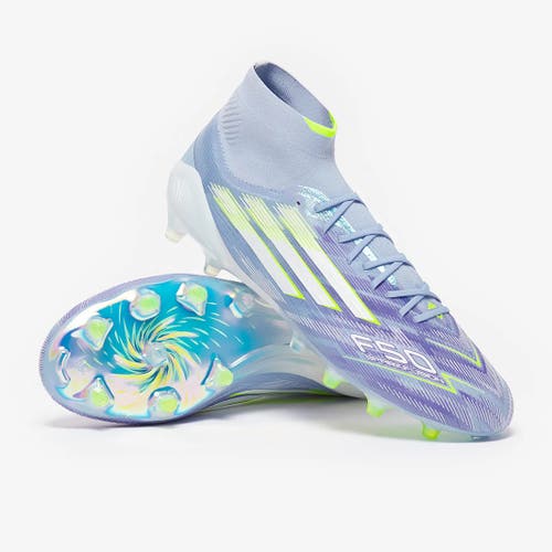 Adidas F50 Sparkfusion Elite Mid FG AG Soccer Cleat Women’s Sz 8.5 Purple JH7648