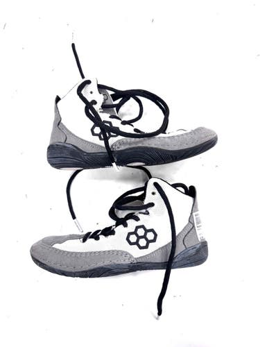 Used Rudis Wrestling Shoes Grey Junior 01 11860-S000312556