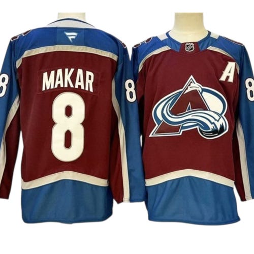 Colorado Avalanche Makar Hockey Jersey