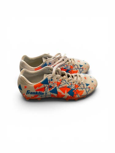 Used Franklin Soccer Cleats White Junior 02 11450-S000525297