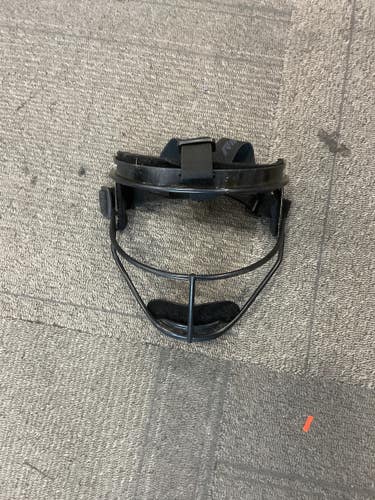 Used RIP-IT DEFENDER FIELDING MASK BB/SB Fielders Mask Black MD 11614-S000240462