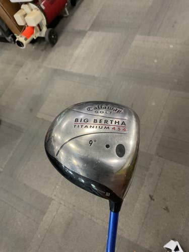 Used Callaway BIG BERTHA TITANIUM 454 Mens Driver RH 9.0 Degree 11614-S000240459