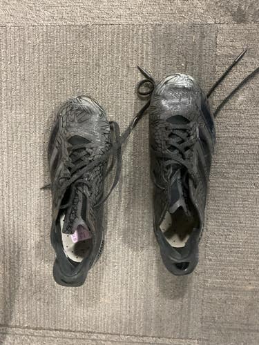 Used Adidas ADIZERO Adult FB Cleats Black Senior 7 11614-S000240436