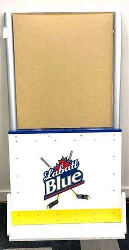 (New) Labatt Blue Hockey Advertisement Display