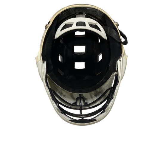 Used Brine TRIAD ST2 Lacrosse Helmet White SM 11847-S000037153