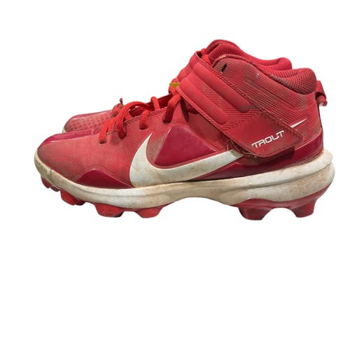 Used Nike TROUT BB/SB Cleats Red Junior 05 11847-S000037122