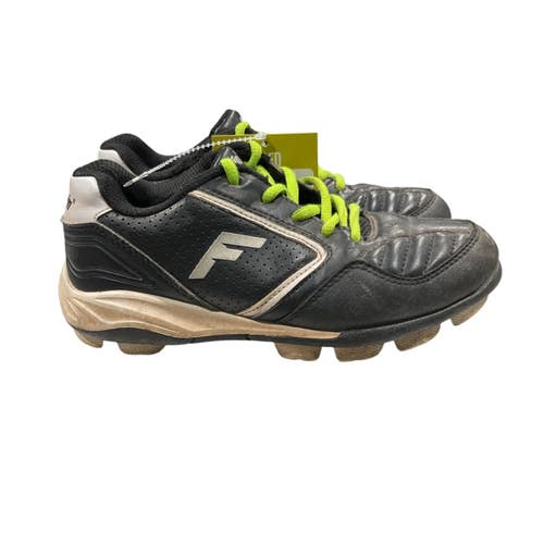 Used Franklin CLEATS BB/SB Cleats Black Junior 01 11847-S000037112