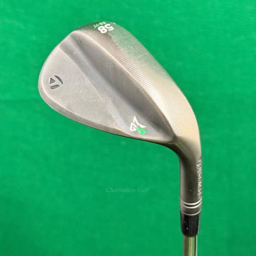 TaylorMade Milled Grind 4 MG4 Black 58-SB11 58 Lob Wedge DG 115 TI Wedge Flex