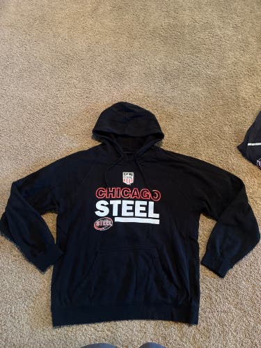 Chicago Steel player issued hoodie