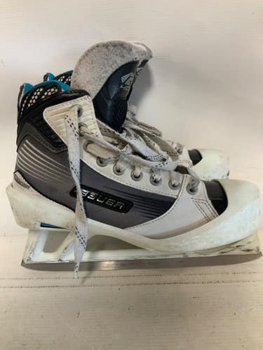 Used Bauer REACTOR 4000 5.5D Intermediate Goalie Skate Intermediate 5.5 11823-S000040801