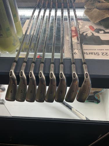 Used Callaway 19 BIG BERTHA CHROME Mens Iron Set RH 4I-SW 11490-S000275504