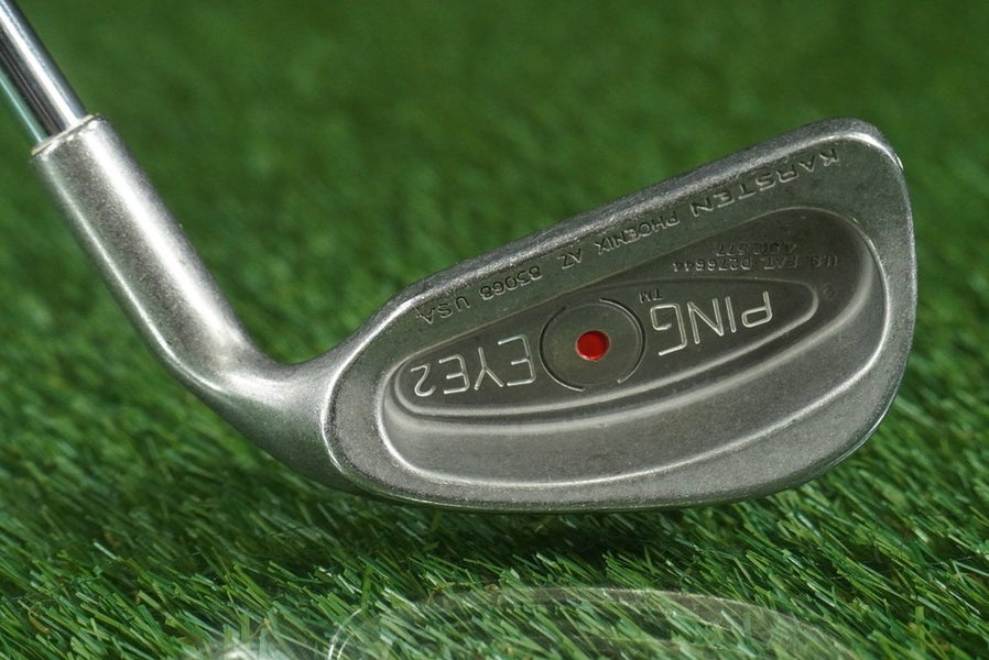 PING EYE 2 KARSTEN 5 IRON ZZ LITE STIFF FLEX STEEL SHAFT RH RED
