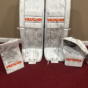 34+2 Vaughn VX1 Pro Carbon Regular Goalie Full Set Pro Stock Item#LHX1