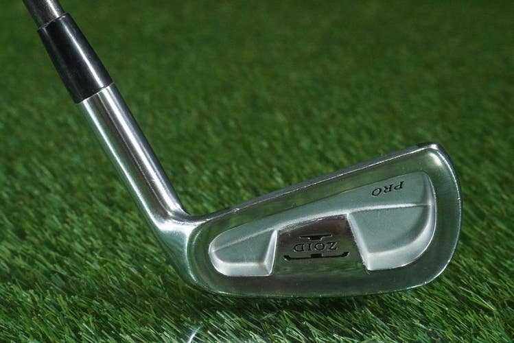 MIZUNO T-ZOID PRO FORGED 7 IRON TURBO GOLD GRAPHITE REGULAR FLEX RH ~ NICE!!