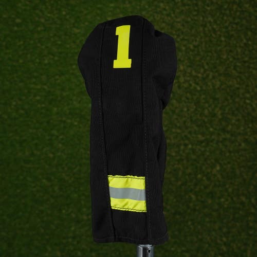 FIRE FIGHTER SAFETY VEST COLOR GOLF DRIVER HEADCOVER NICE ~ L@@K!!