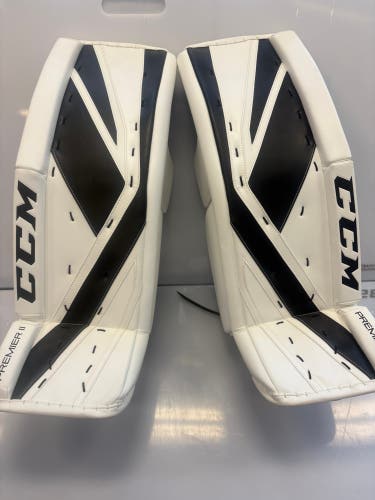 34" CCM Premier II Pro Goalie Leg Pads Pro Stock (New) Rare find