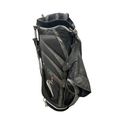 Used Nike 6 WAY STAND BAG Mens Stand Bag Black 11859-S000032271