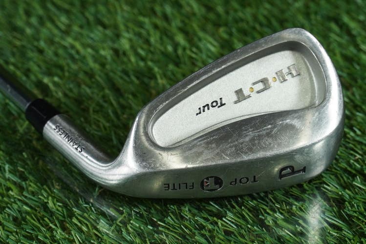 TOP FLITE HCT TOUR PITCHING WEDGE "P" STAINLESS HYPER STEEL MEDIUM FLEX RH