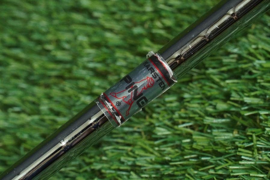 PING ISI K 9 IRON KARSTEN JZ STIFF FLEX STEEL SHAFT BLACK DOT RH