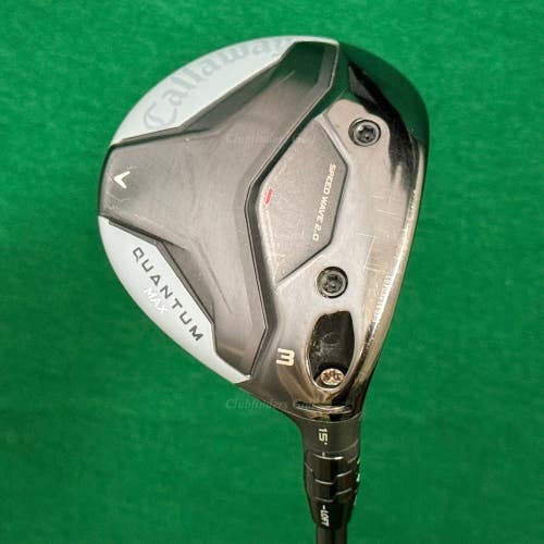 Callaway Quantum Max 15 Fairway Wood 3 Fujikura Ventus Black 7-S Stiff w/ HC