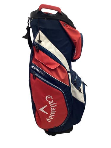 Used Callaway ORG 14 Mens Cart Bag White/Royal/Red 11443-S000207083