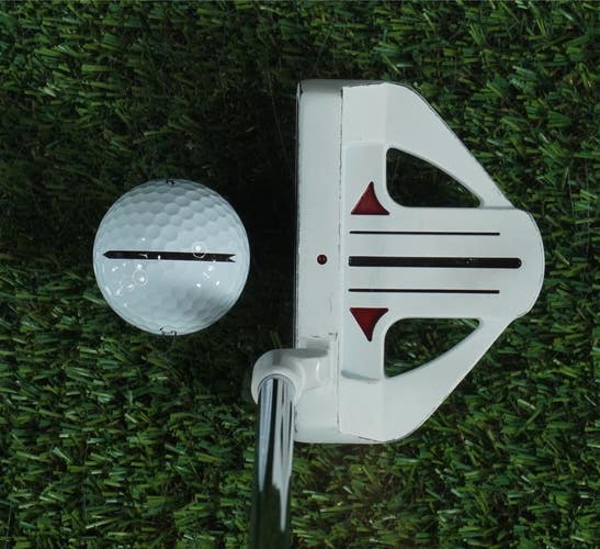 POWER BILT XRT SERIES 1 MALLET PUTTER 35 HIGH M.O.I. DESIGN APOLLO STEEL RH