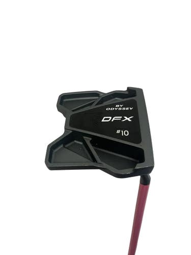 Used Odyssey DFX 10 34" Mens RH Putter *Pink Shaft Wrap* 11692-S000154515
