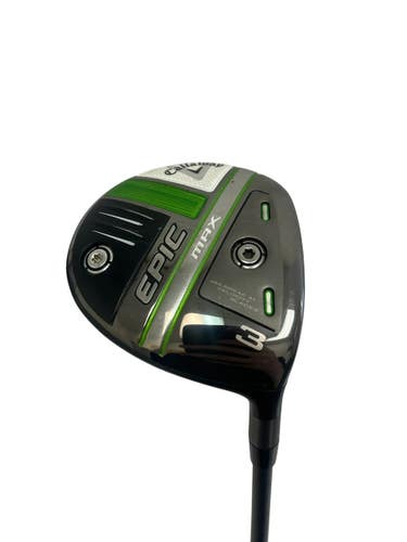 Used Callaway Epic Max Mens RH 3 Wood 11692-S000154516