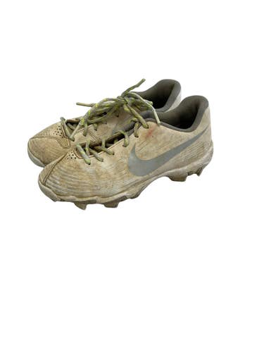 Used Nike HYPERDIAMOND BB/SB Cleats White Junior 03.5 11692-S000152110