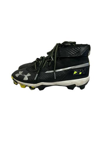 Used Under Armour HARPER BB/SB Cleats Black Junior 05 11692-S000152209