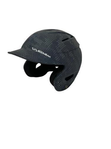 Used BoomBah BBH2SP Batting Helmet No Mask Grey One Size 11692-S000152657